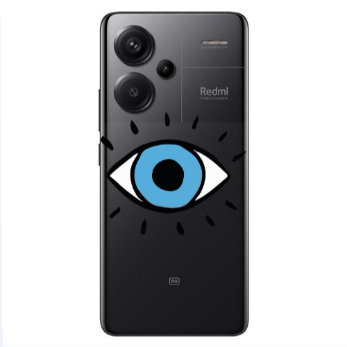 Xiaomi Redmi Note 13 Pro+ 5G  Shining Eye Transparent Silicone TPU Θήκη