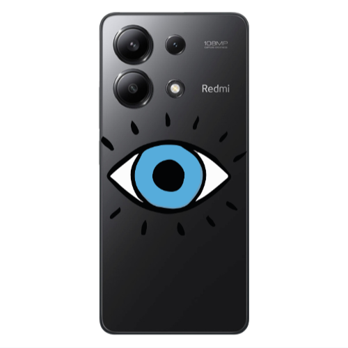 Xiaomi Redmi Note 13 4G Shining Eye Transparent Silicone TPU Θήκη