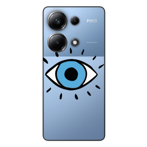 Xiaomi Poco M6 Pro 4G Shining Eye Transparent Silicone TPU Θήκη
