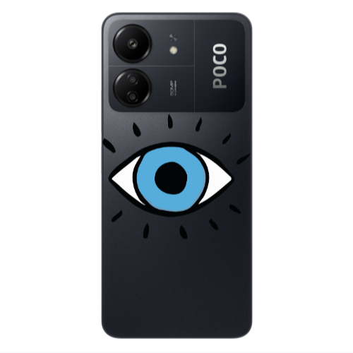 Xiaomi Poco C65 Shining Eye Transparent Silicone TPU Θήκη
