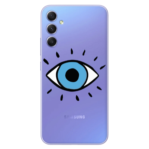 Samsung A16 Shining Eye Transparent Silicone TPU Θήκη