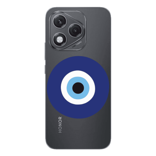 Honor 400 Lite Evil eye bead Transparent Silicone TPU Θήκη