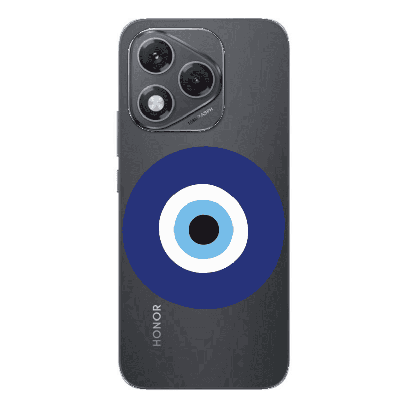 Honor 400 Lite Evil eye bead Transparent Silicone TPU Θήκη