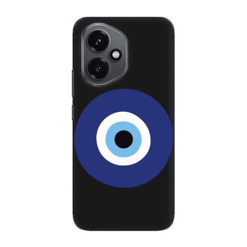 Honor Magic 400 Evil eye bead Black Colored Silicone TPU Θήκη
