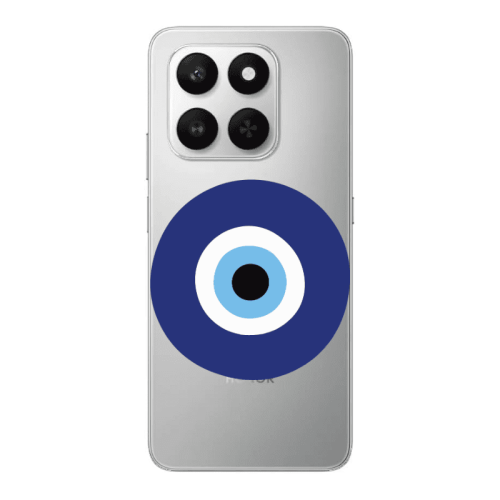 Honor Magic 400 Smart Evil eye bead Transparent Silicone TPU Θήκη