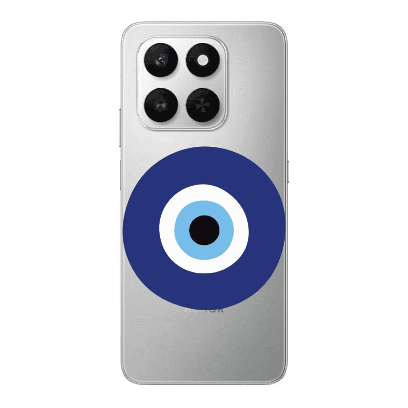 Honor Magic 400 Smart Evil eye bead Transparent Silicone TPU Θήκη