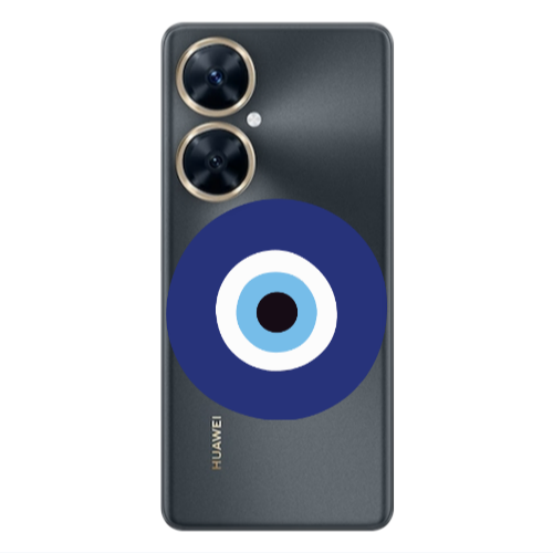Huawei Nova 11i Evil eye bead Transparent Silicone TPU Θήκη