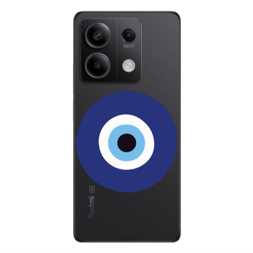 Xiaomi Redmi Note 13Pro 5G Evil eye bead Transparent Silicone TPU Θήκη