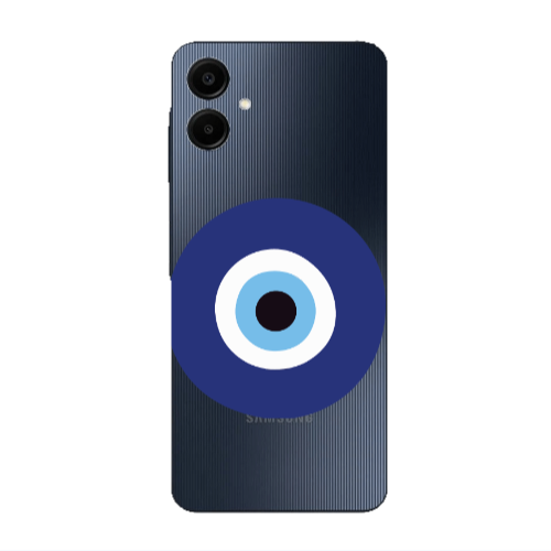Samsung A06 Evil eye bead Transparent Silicone TPU Θήκη