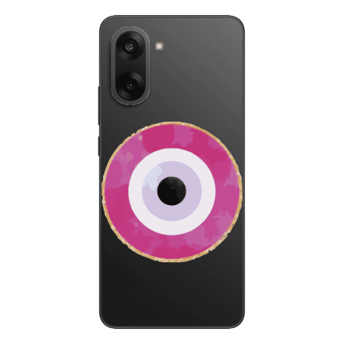 Oneplus Nord CE 5 Evil eye bead 2 Transparent Silicone TPU Θήκη