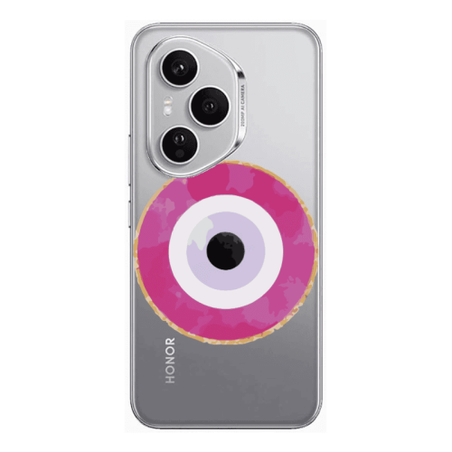 Honor Magic 400 Pro Evil eye bead 2 Transparent Silicone TPU Θήκη