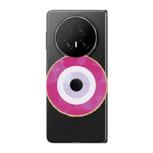 Honor Magic V5 Evil eye bead 2 Transparent Silicone TPU Θήκη