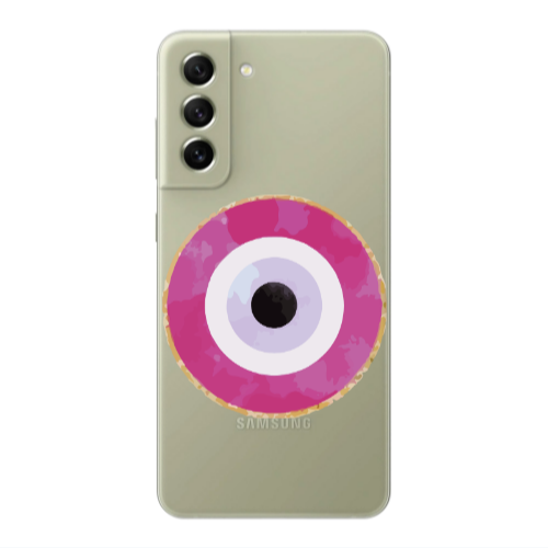 Samsung S22 Plus Evil eye bead 2 Transparent Silicone TPU Θήκη