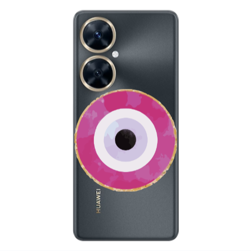 Huawei Nova 11i Evil eye bead 2 Transparent Silicone TPU Θήκη