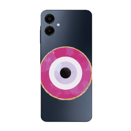 Samsung A06 Evil eye bead 2 Transparent Silicone TPU Θήκη