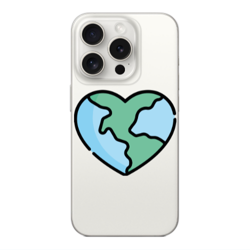 Apple Iphone 16 Pro World in my heart Transparent Silicone TPU Θήκη