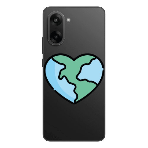 Oneplus Nord CE 5 World in my heart Transparent Silicone TPU Θήκη