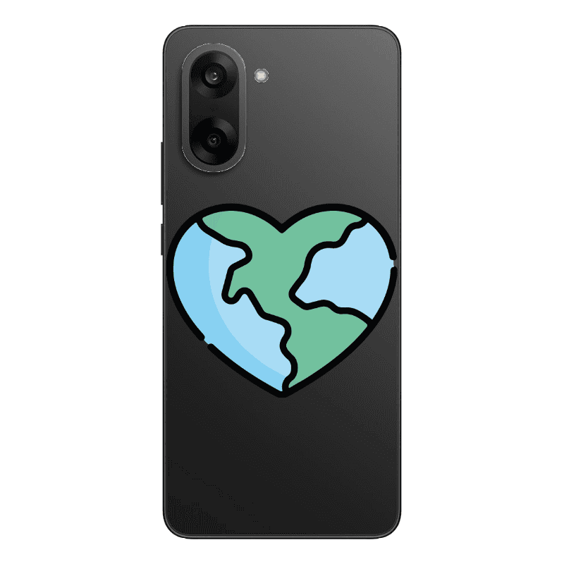 Oneplus Nord CE 5 World in my heart Transparent Silicone TPU Θήκη
