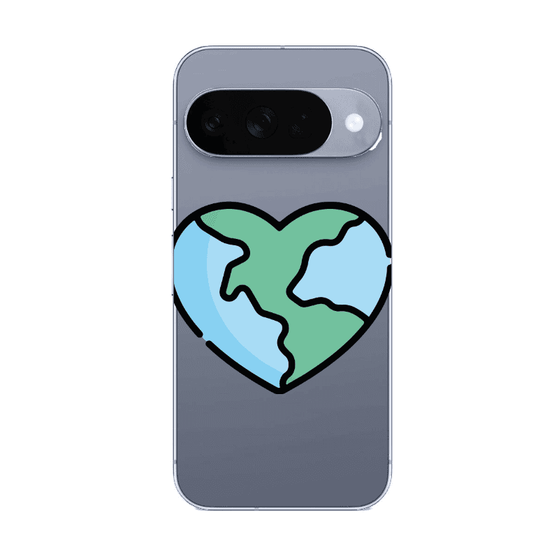 Google Pixel 10 World in my heart Transparent Silicone TPU Θήκη