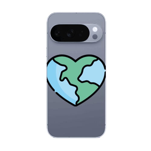Google Pixel 10 Pro World in my heart Transparent Silicone TPU Θήκη