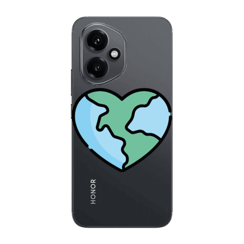 Honor Magic 400 World in my heart Transparent Silicone TPU Θήκη