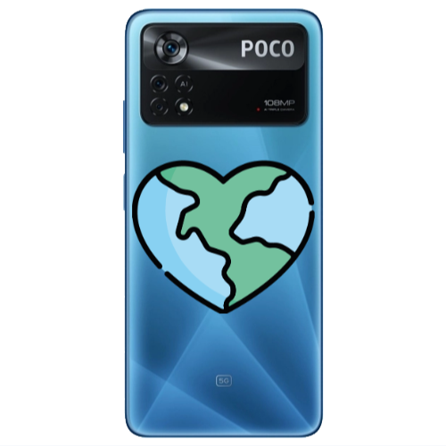 Xiaomi Poco X4 Pro World in my heart Transparent Silicone TPU Θήκη