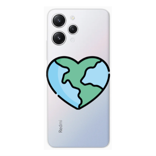 Xiaomi Redmi 12 World in my heart Transparent Silicone TPU Θήκη