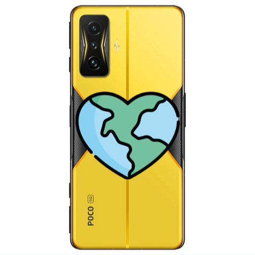 Xiaomi Poco F4 Gt World in my heart Transparent Silicone TPU Θήκη