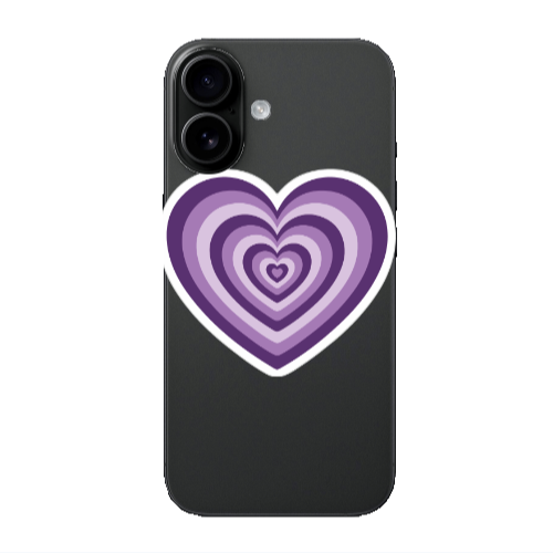 Apple Iphone 16 plus My Heart Is Yours 2 Transparent Silicone TPU Θήκη
