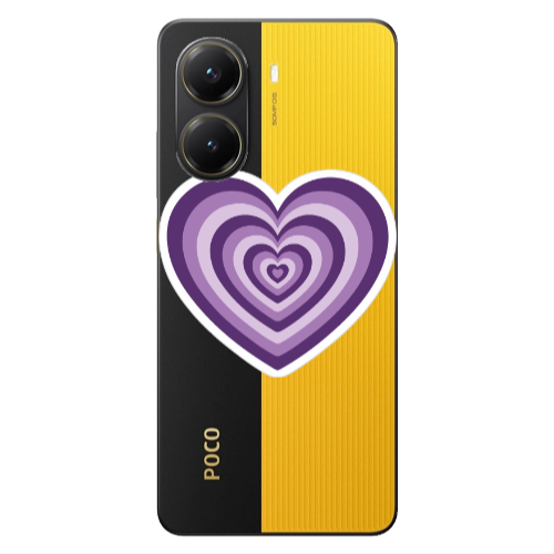 Xiaomi Poco X7 Pro My Heart Is Yours 2 Transparent Silicone TPU Θήκη
