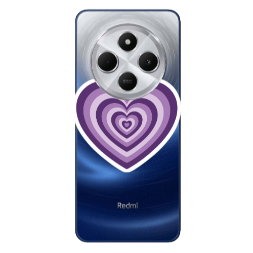 Xiaomi Redmi 14c My Heart Is Yours 2 Transparent Silicone TPU Θήκη