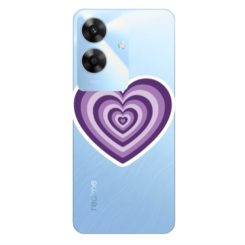 Realme Note 60 My Heart Is Yours 2 Transparent Silicone TPU Θήκη