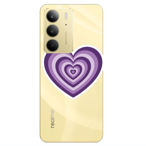 Realme C 75 My Heart Is Yours 2 Transparent Silicone TPU Θήκη