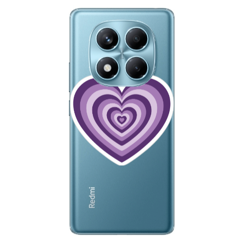 Xiaomi Redmi Note 14 Pro My Heart Is Yours 2 Transparent Silicone TPU Θήκη