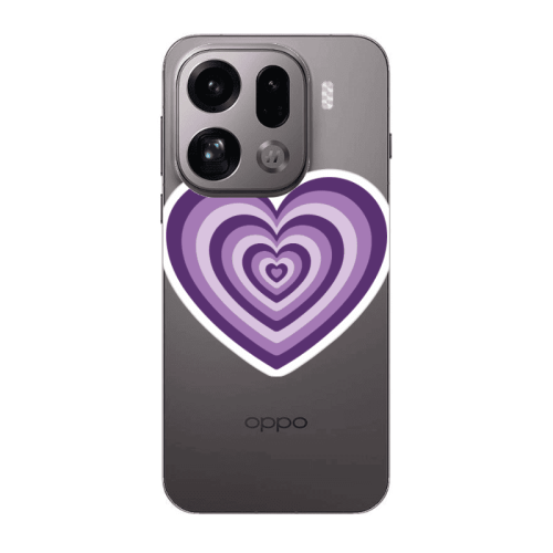 Oppo Find X9 Pro My Heart Is Yours 2 Transparent Silicone TPU Θήκη