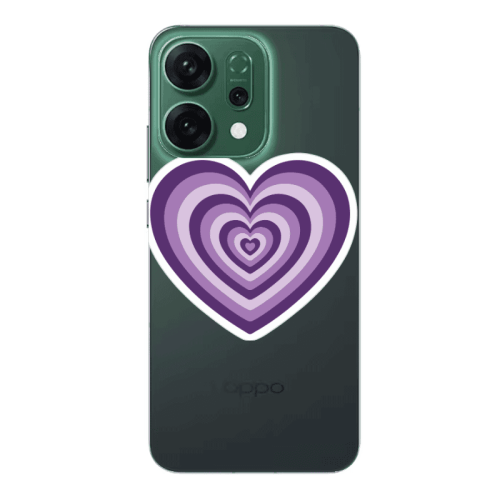 Oppo RENO 14 My Heart Is Yours 2 Transparent Silicone TPU Θήκη
