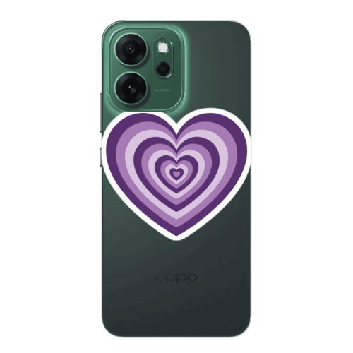 Oppo 14 F My Heart Is Yours 2 Transparent Silicone TPU Θήκη