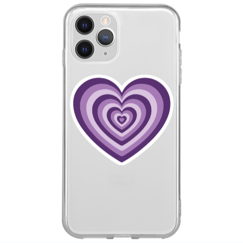 Apple iPhone 13 Pro Max My Heart Is Yours 2 Transparent Silicone TPU Θήκη
