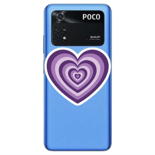 Xiaomi Poco M4 Pro 4G My Heart Is Yours 2 Transparent Silicone TPU Θήκη