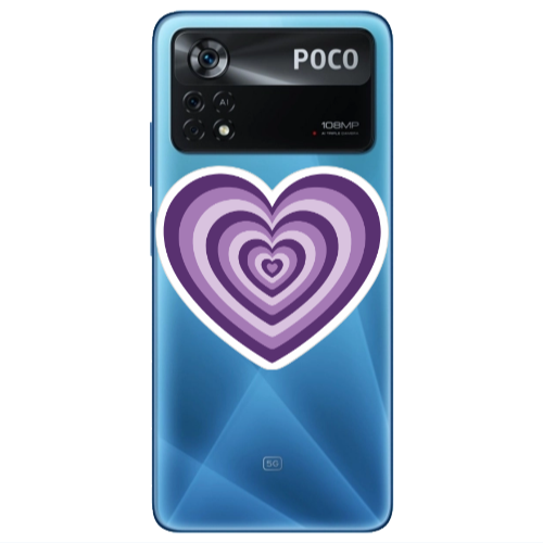 Xiaomi Poco X4 Pro My Heart Is Yours 2 Transparent Silicone TPU Θήκη