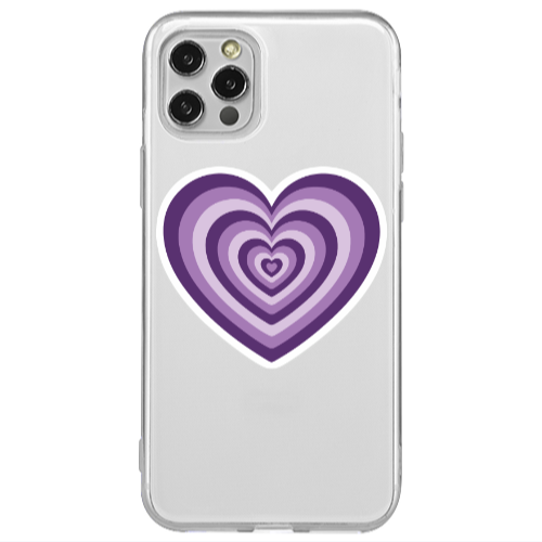 Apple iPhone 12 Pro My Heart Is Yours 2 Transparent Silicone TPU Θήκη
