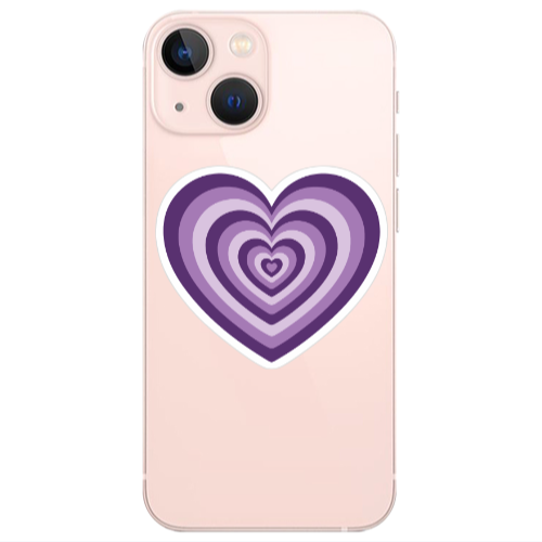 Apple iPhone 13 Mini My Heart Is Yours 2 Transparent Silicone TPU Θήκη