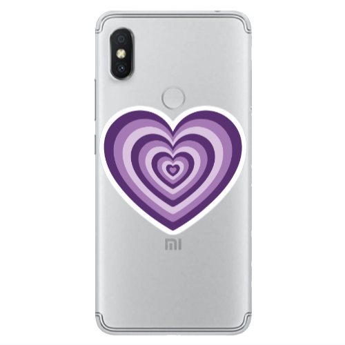 Xiaomi Redmi S2 My Heart Is Yours 2 Transparent Silicone TPU Θήκη