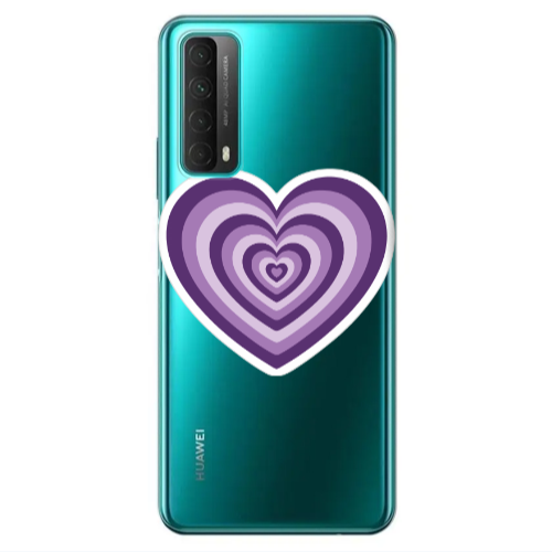 Huawei P Smart 2021 My Heart Is Yours 2 Transparent Silicone TPU Θήκη