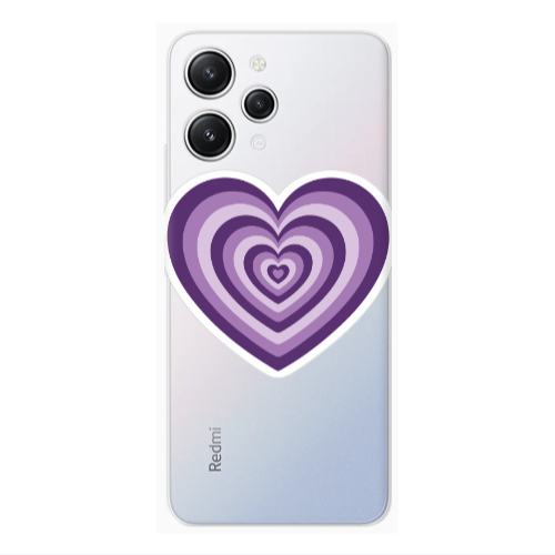 Xiaomi Redmi 12 My Heart Is Yours 2 Transparent Silicone TPU Θήκη