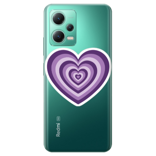 Xiaomi Redmi Note 12 Pro Plus 5G My Heart Is Yours 2 Transparent Silicone TPU Θήκη
