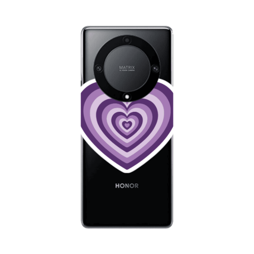 Honor Magic5 Lite 5G My Heart Is Yours 2 Transparent Silicone TPU Θήκη