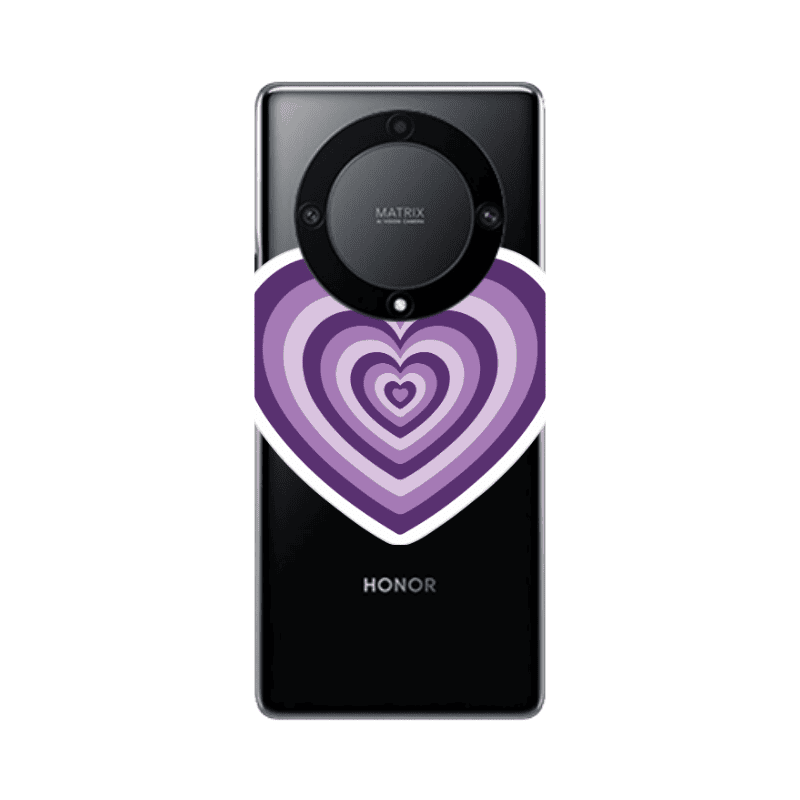 Honor Magic5 Lite 5G My Heart Is Yours 2 Transparent Silicone TPU Θήκη
