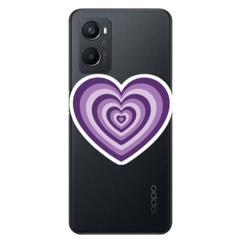 Oppo A 96 My Heart Is Yours 2 Transparent Silicone TPU Θήκη