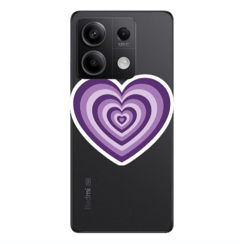 Xiaomi Redmi Note 13 5G My Heart Is Yours 2 Transparent Silicone TPU Θήκη